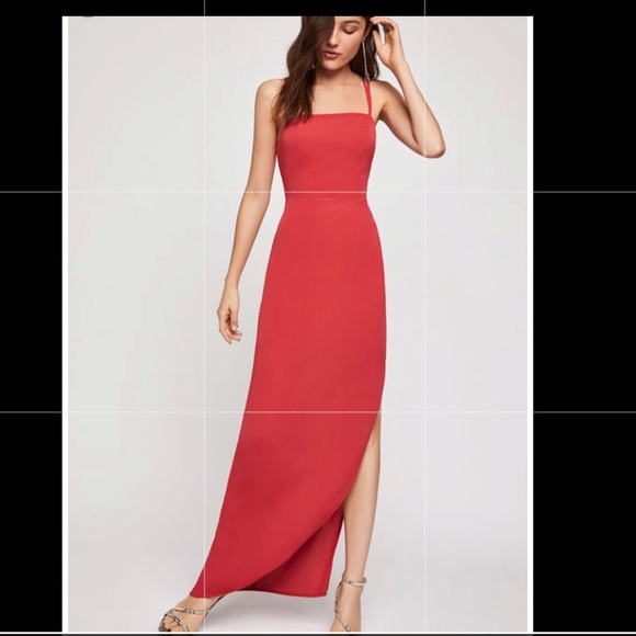BCBG AMERICAN RED DRESS - Picture 4 of 6